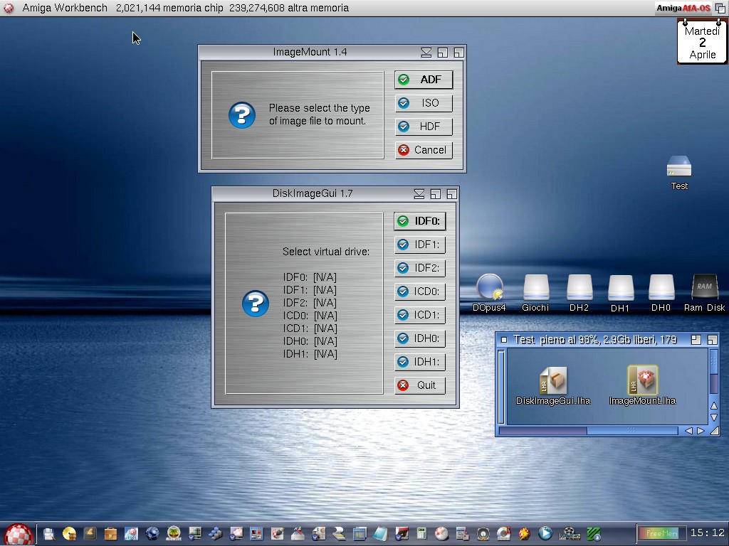 Diskimagemounter ImageMount v1.4 y DiskImageGui V1.7 – AMIGATRONICS
