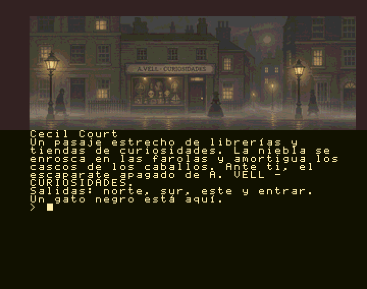La Hora Robada -Aventura de texto en español